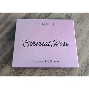 WINGME Ethereal Rose Face and Eyeshadow Palette Medium-Deep NIB